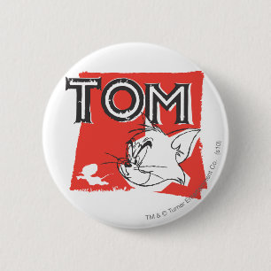 Tom och Jerry tokig katt Knapp