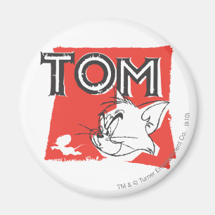 Tom och Jerry tokig katt Magnet