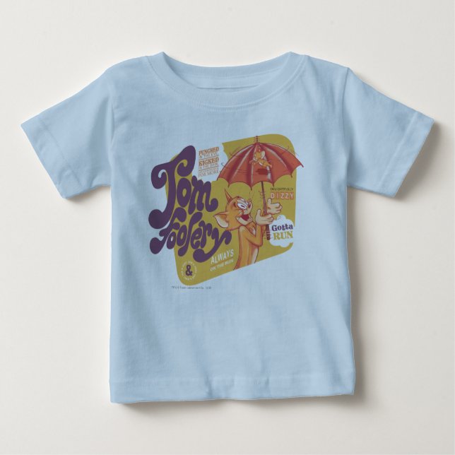 Tom och Jerry Tom Foolery Tee Shirt (Framsida)