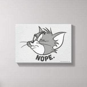 Tom och Jerry   Tom något att säga Nope Canvastryck