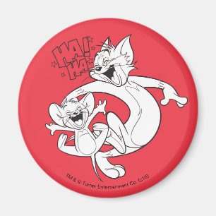 Tom och Jerry Tom och Jerry Laughing Magnet