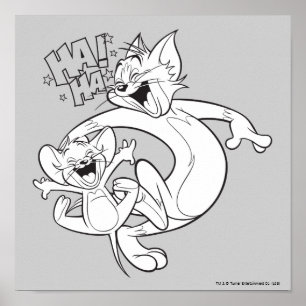 Tom och Jerry   Tom och Jerry Laughing Poster