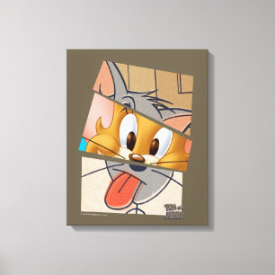 Tom och Jerry   Tom och Jerry Mashup Canvastryck