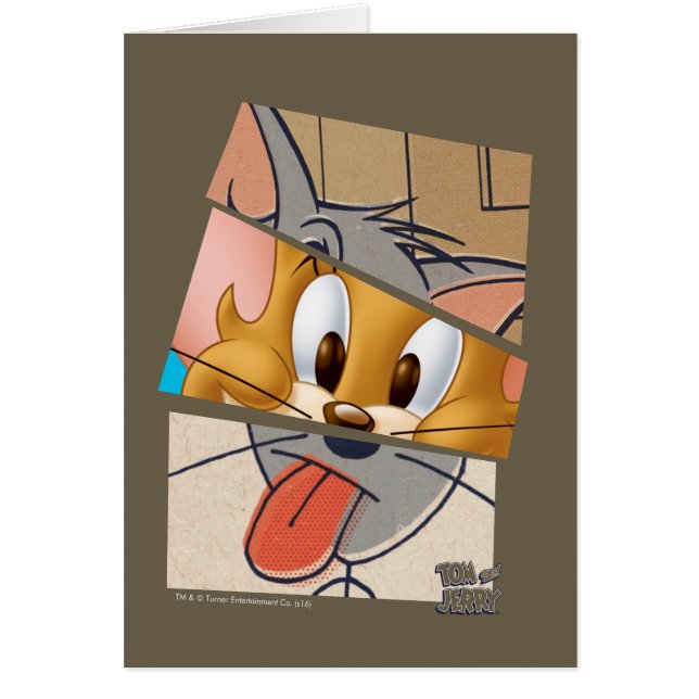 Tom och Jerry | Tom och Jerry Mashup Hälsningskort (Framsidan)