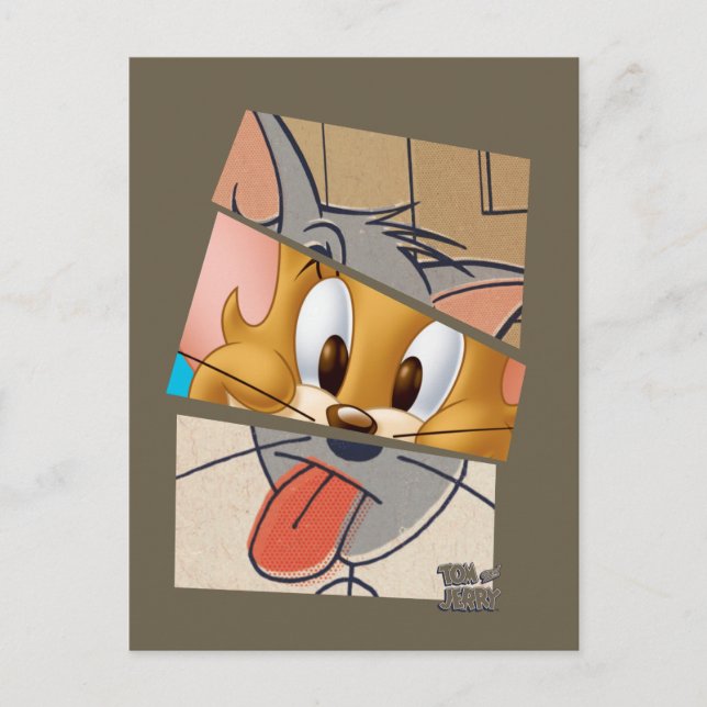 Tom och Jerry | Tom och Jerry Mashup Vykort (Framsida)