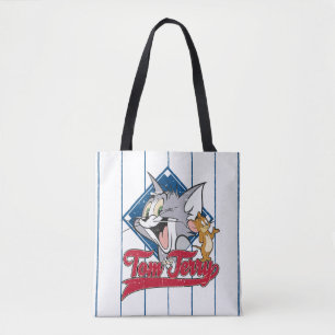 Tom och Jerry Tom och Jerry på baseballdiamanten Tygkasse