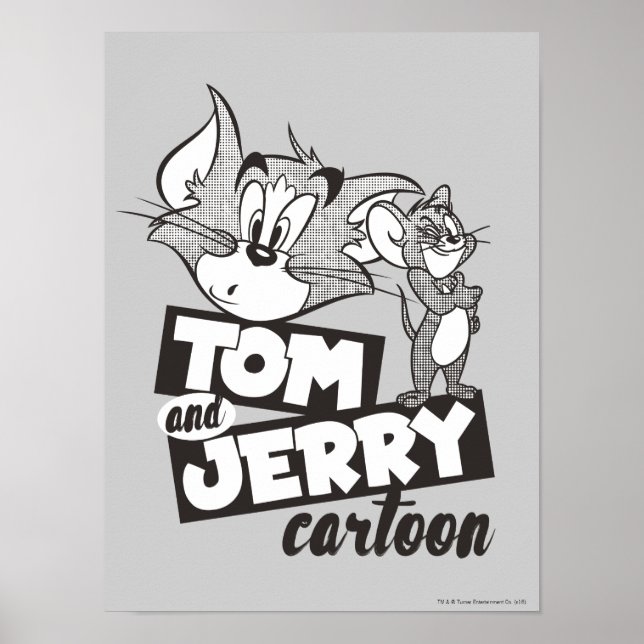 Tom och Jerry | Tom och Jerry Tecknad Poster (Framsidan)