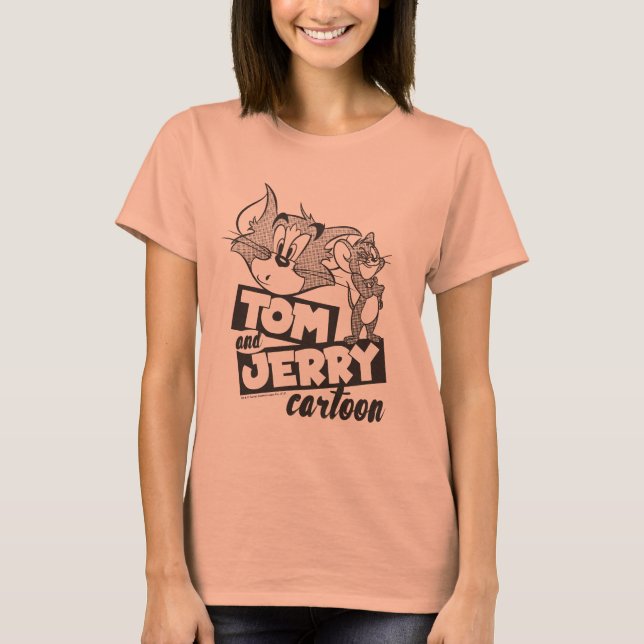 Tom och Jerry | Tom och Jerry Tecknad T Shirt (Framsida)