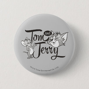 Tom och Jerry Tom och Jerry tittar sött Knapp