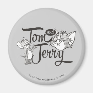 Tom och Jerry Tom och Jerry tittar sött Magnet