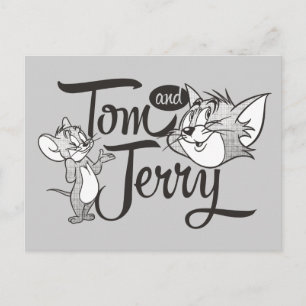 Tom och Jerry Tom och Jerry tittar sött Vykort