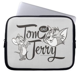Tom och Jerry Tom och Jerry Tittar Sweet Laptop Sleeve