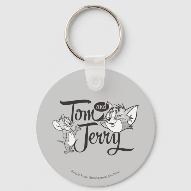 Tom och Jerry | Tom och Jerry Tittar Sweet Nyckelring (Framsida)