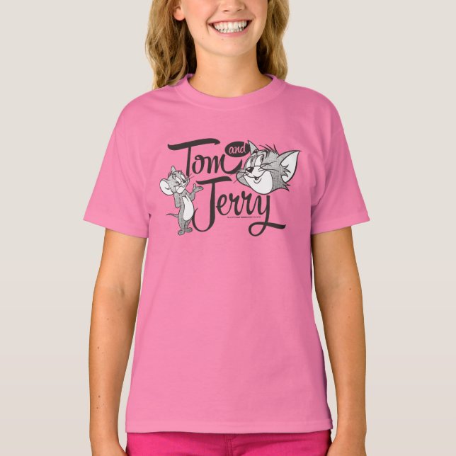 Tom och Jerry | Tom och Jerry Tittar Sweet T-shirt (Framsida)