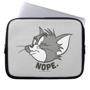 Tom och Jerry Tom säger Nope Laptop Sleeve