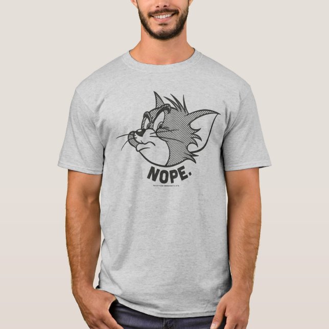 Tom och Jerry | Tom säger Nope T-shirt (Framsida)