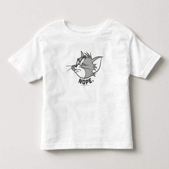 Tom och Jerry | Tom säger Nope Tee (Framsida)