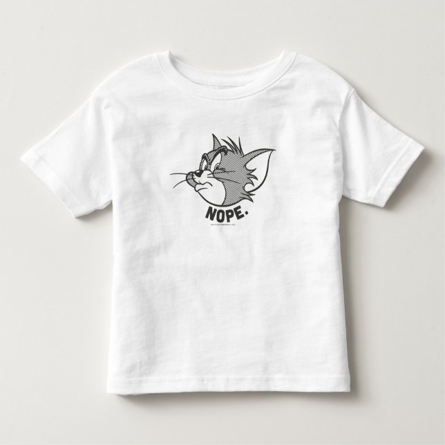 Tom och Jerry | Tom säger Nope Tee Shirt (Framsida)