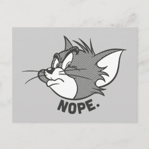 Tom och Jerry Tom säger Nope Vykort