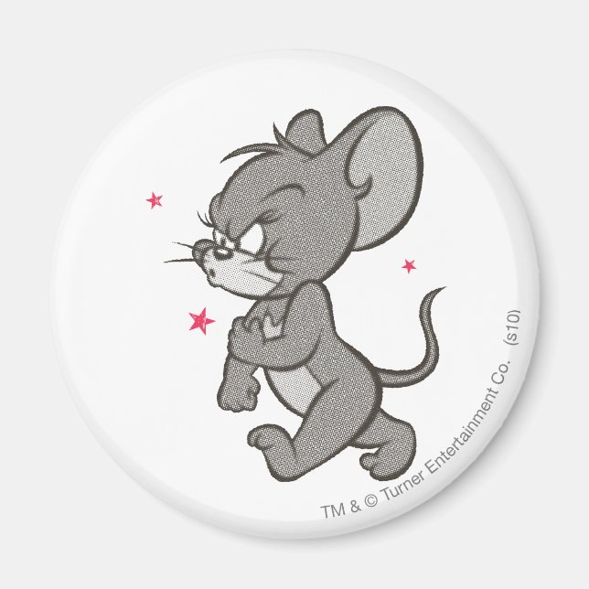 Tom och Jerry Tuff Mouse 1 Magnet (Framsidan)