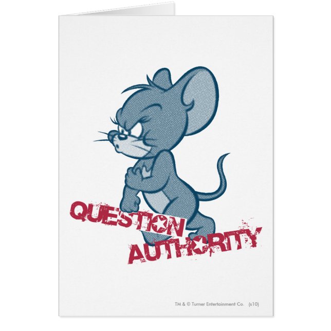 Tom och Jerry Tuff Mouse 2 Hälsningskort (Framsidan)