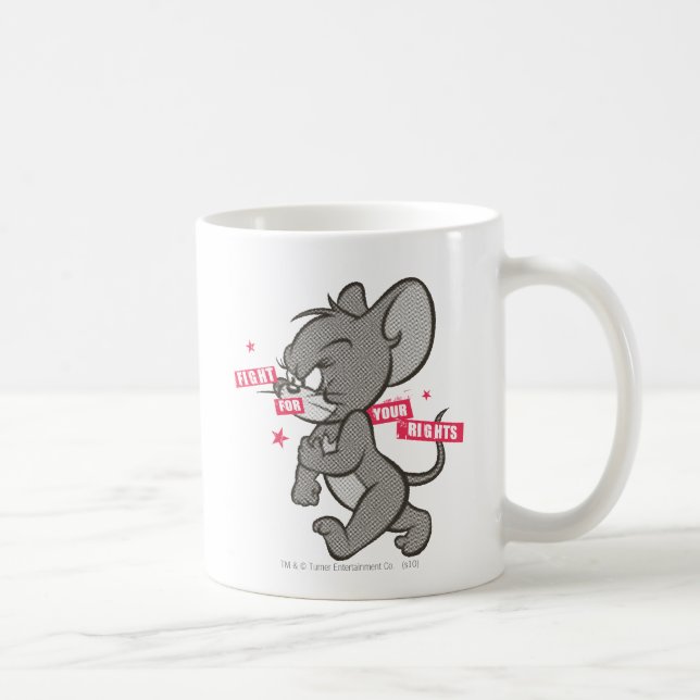 Tom och Jerry Tuff Mouse 3 Kaffemugg (Höger)