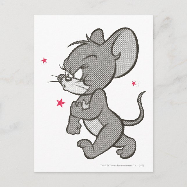 Tom och Jerry tuff mus 1 Vykort (Framsida)