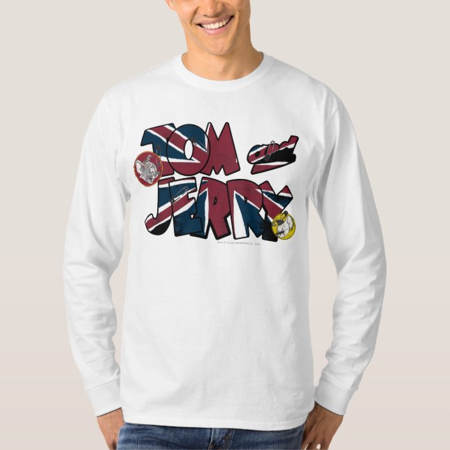 Tom och Jerry UK Overload 2 T Shirt (Framsida)