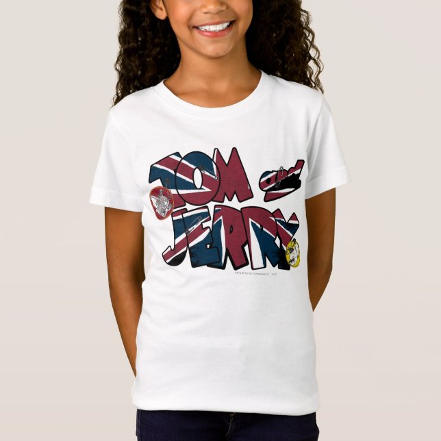 Tom och Jerry UK Overload 2 Tee Shirt (Framsida)