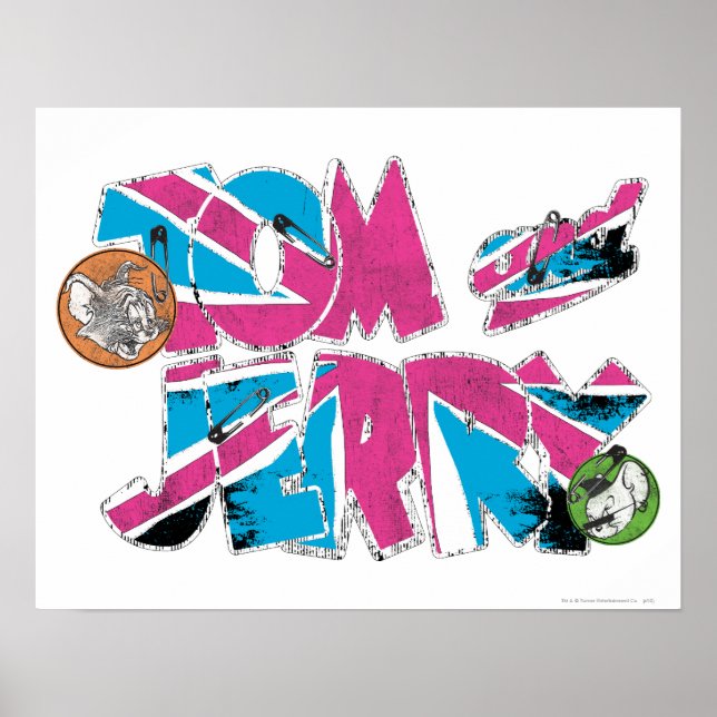 Tom och Jerry UK Overload Poster (Framsidan)