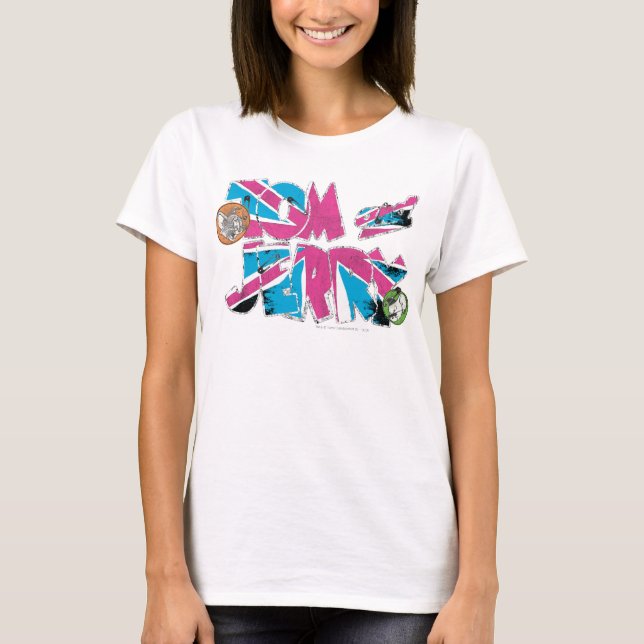 Tom och Jerry UK Overload Tee (Framsida)