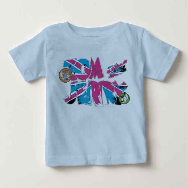 Tom och Jerry UK Overload Tee Shirt (Framsida)