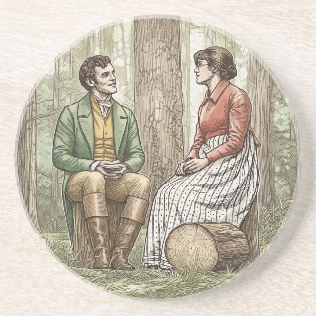 Tom och Mary från "The Other Bennet Sister" Underlägg (Framsidan)