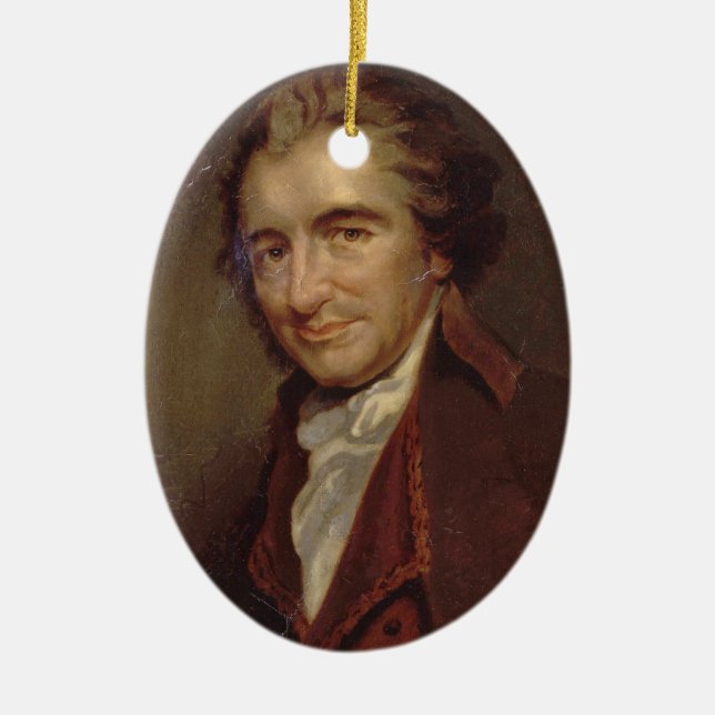 Tom Paine Julgransprydnad Keramik (Framsidan)