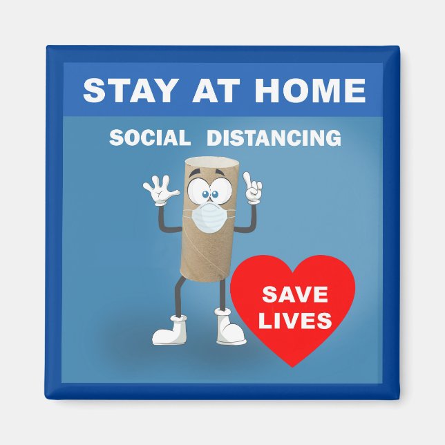 Töm Papper roll för verktyget med första säkerhets Magnet (Framsidan)