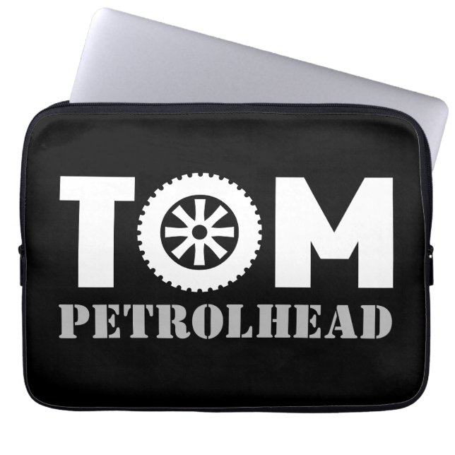 Tom Petrol Head Laptop Fodral (Framsidan)