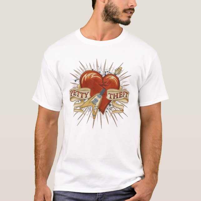 TOM PETTY AND THE HEARTBREAKER T SHIRT (Framsida)