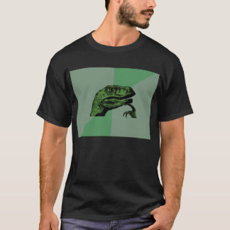 Tom Philosoraptor Meme skjorta - mörk T-shirt
