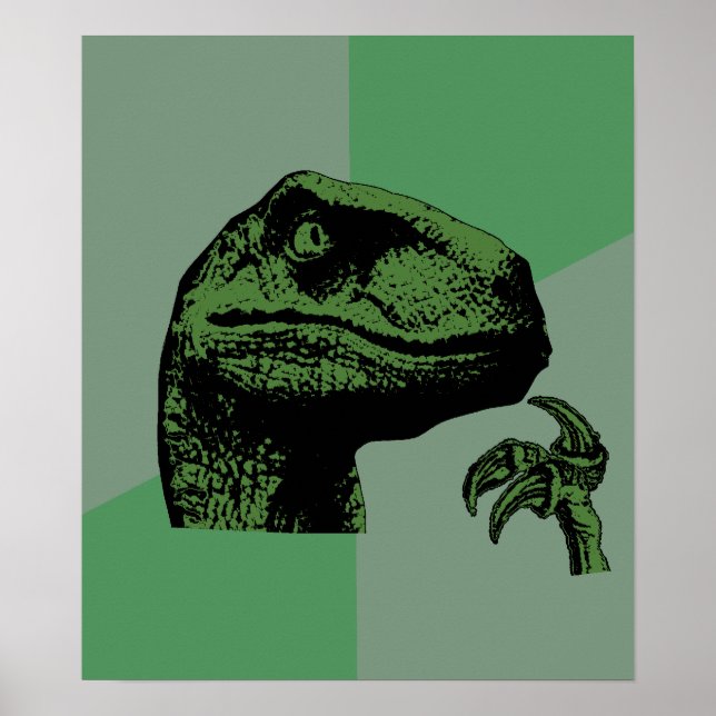 Tom Philosoraptor Poster (Framsidan)