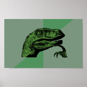 Tom Philosoraptor-Poster Poster