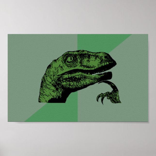 Tom Philosoraptor-Poster Poster (Framsidan)