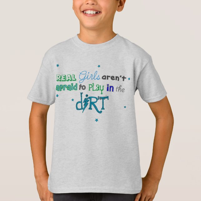 Tom pojkeskjorta för flickor tröja (Framsida)