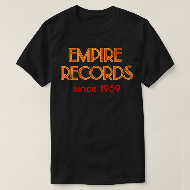 Töm poster t shirt (Design framsida)