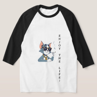 Tom Print  T Shirt