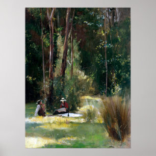 Tom Roberts A Söndag Aftermiddag Poster