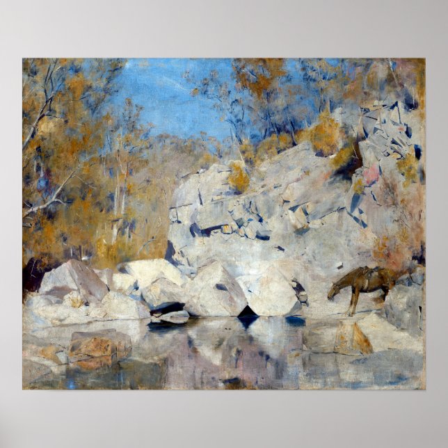 Tom Roberts i ett hörn på Macintyre Poster (Framsidan)