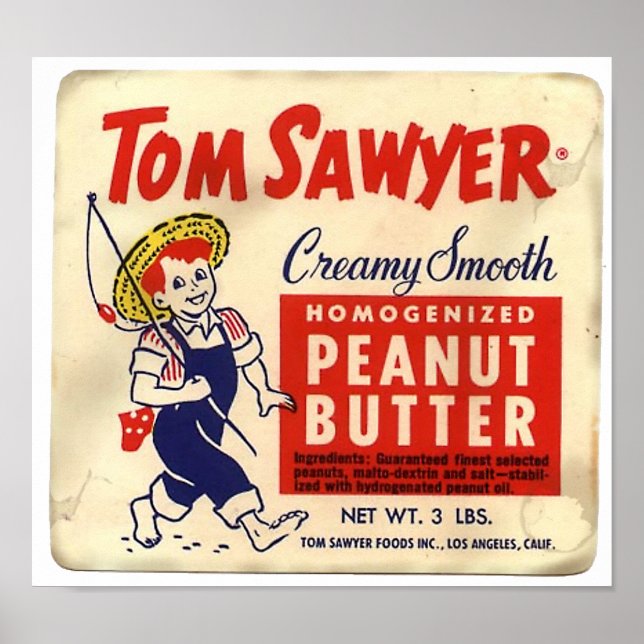Tom Sawyer - 1945 Poster (Framsidan)