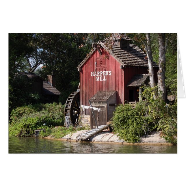 Tom Sawyer Island Hälsningskort (Framsidan Horizontal)