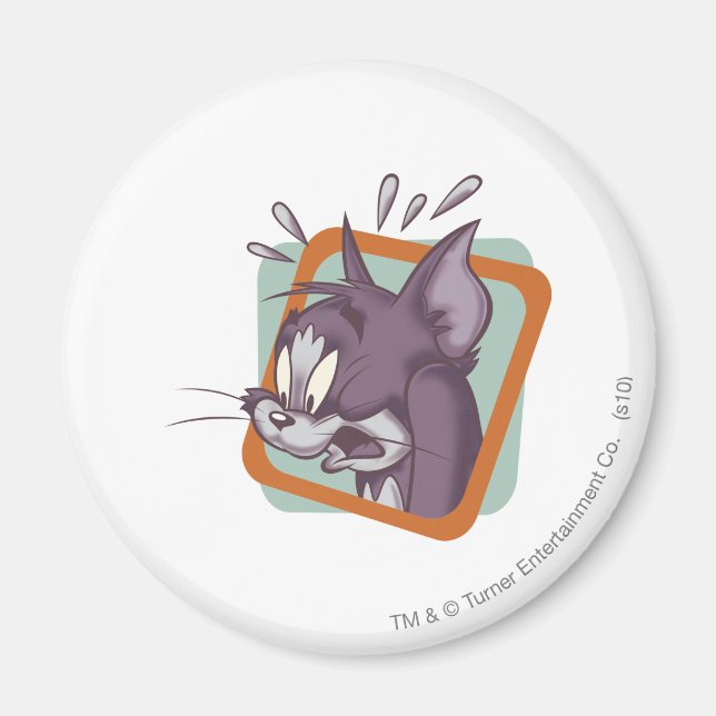 Tom Scaredy Cat Magnet (Framsidan)