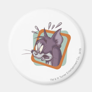 Tom Scaredy katt Magnet